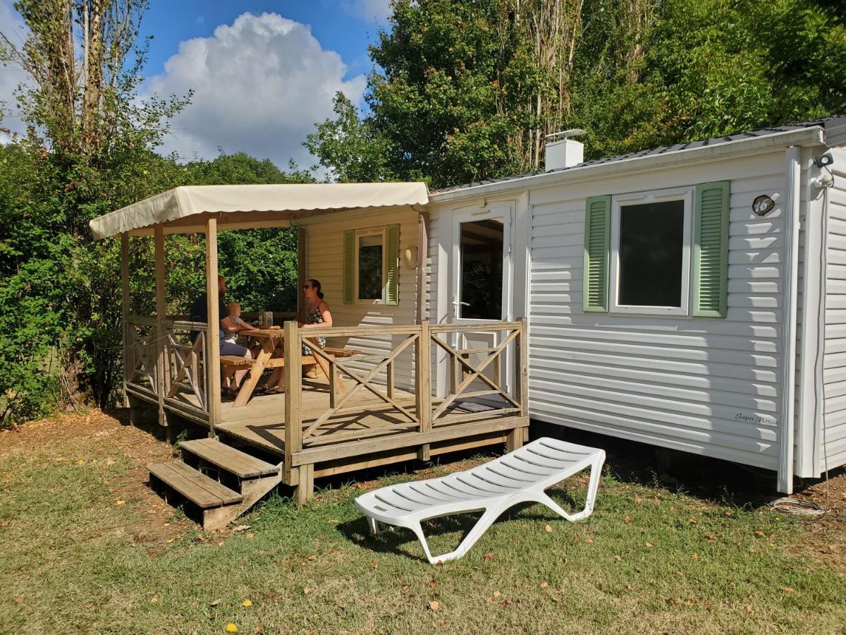 Camping Nature Le Valenty Mobil-Home-Dordogne Panoramique Clim Piscine Soturac 外观 照片