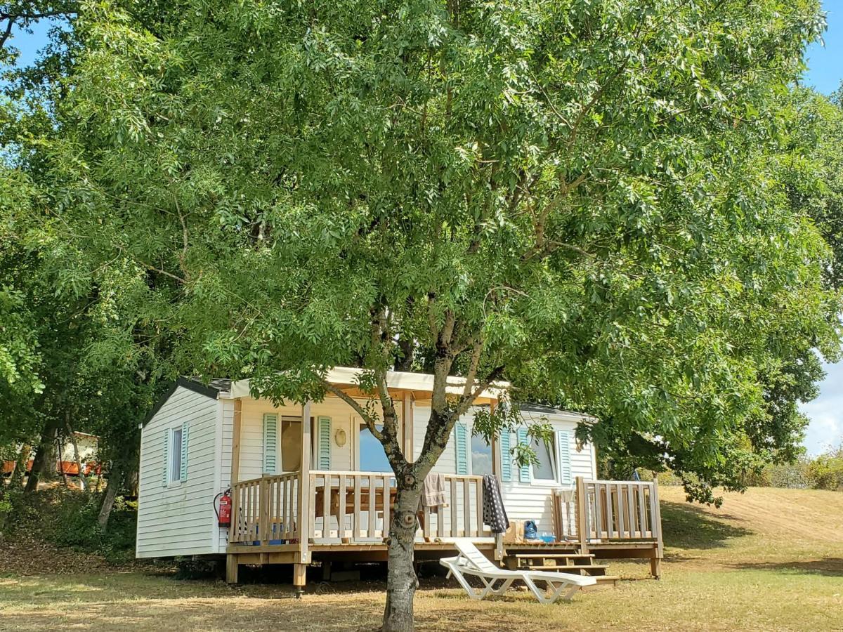 Camping Nature Le Valenty Mobil-Home-Dordogne Panoramique Clim Piscine Soturac 外观 照片