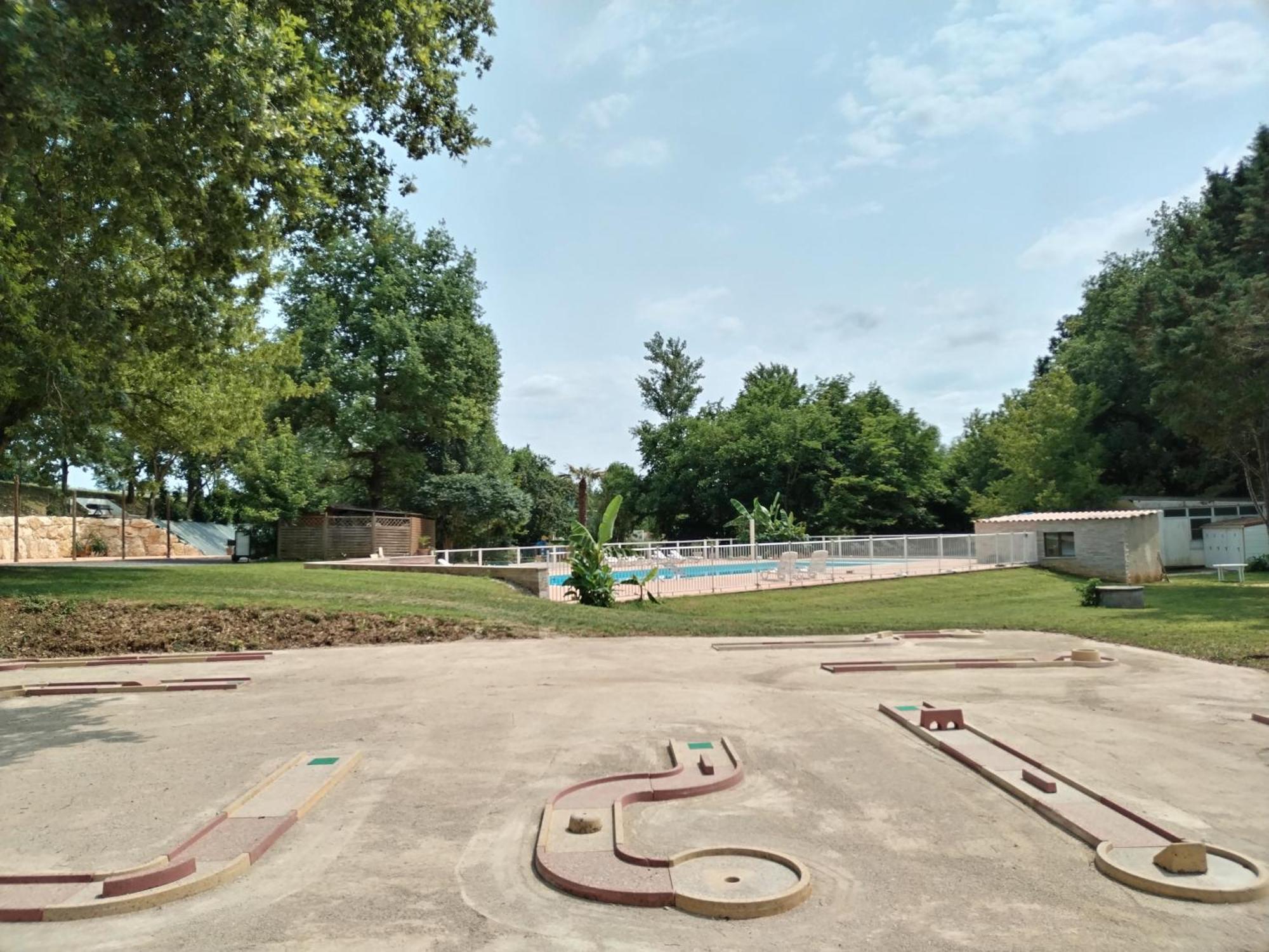 Camping Nature Le Valenty Mobil-Home-Dordogne Panoramique Clim Piscine Soturac 外观 照片
